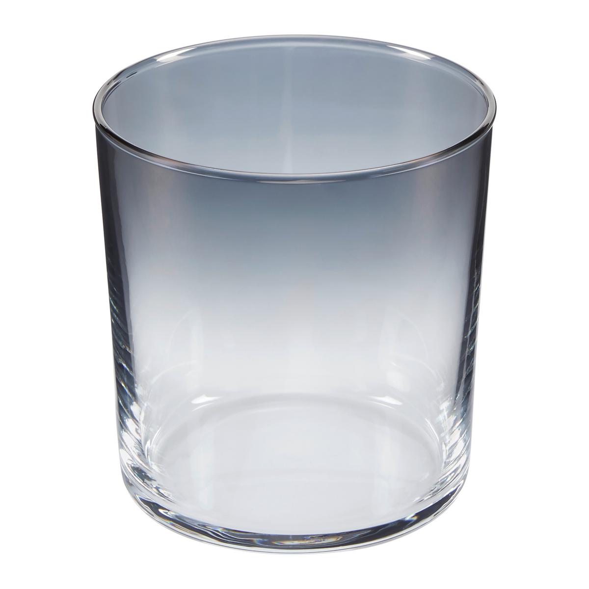 Pohár Rene Kb. 380ml - fekete/átlátszó, Basics, Üveg (380ml) - Luca Bessoni