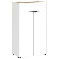 Unterschrank Gw-Forano - Eichefarben/Schwarz, MODERN, Holzwerkstoff (56/98/34cm) - Germania