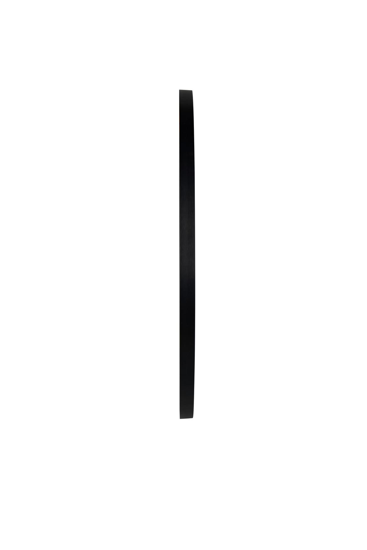 Zrkadlo BRITT čierna - čierna, Modern, kov/sklo (70cm) - Mömax