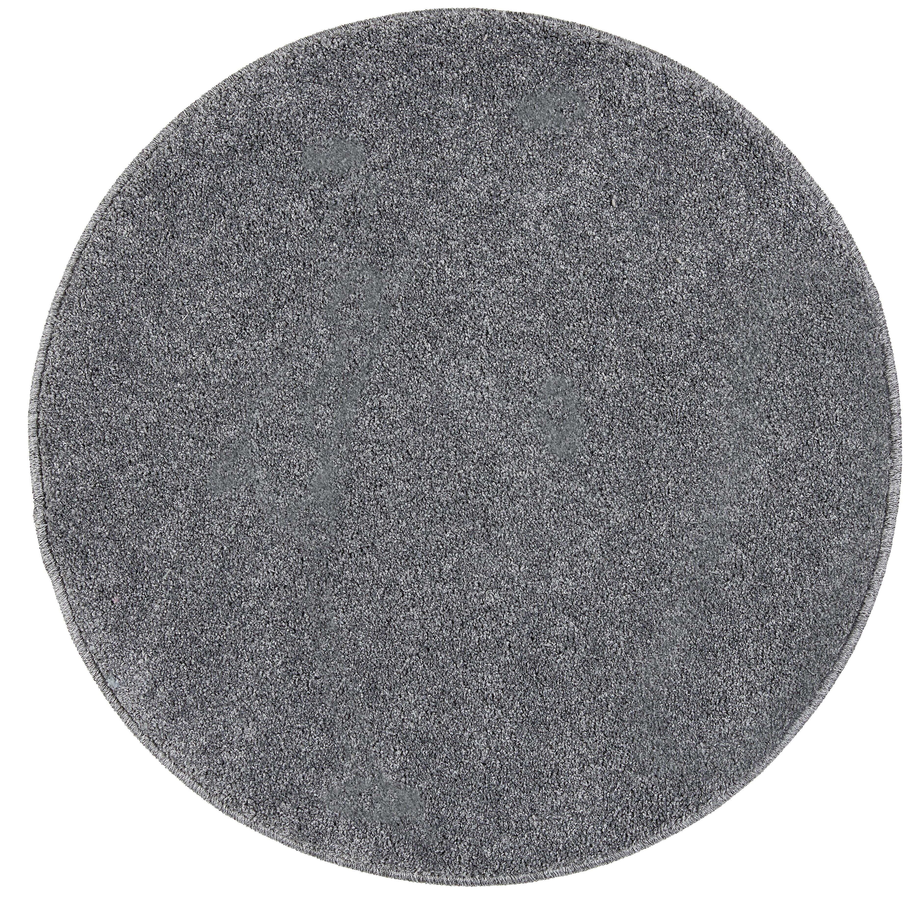 Všívaný Koberec Justin, P: 80 Cm, Antracitová - antracitová, Moderní, textil (80cm) - Modern Living