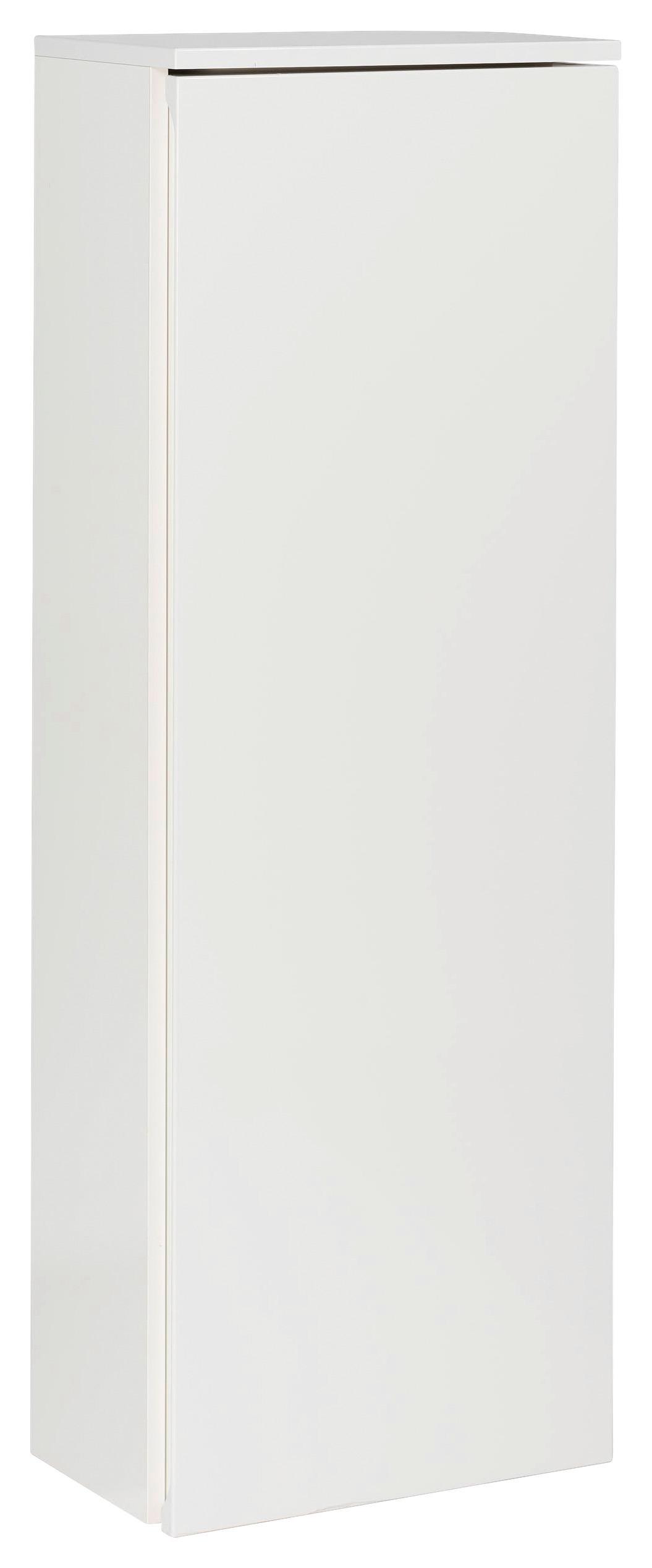 Badezimmer Unterschrank Ds Midi Bxh 40,5 X 115,5 Cm Weiß - Weiß, MODERN, Glas/Holz (40,5/115,5/26cm) - MID.YOU