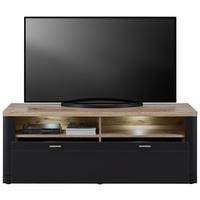 KOMODA POD TELEVIZI GAME - Moderní, kompozitní dřevo (151/59/52cm)