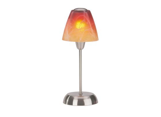 Tischleuchte Meli - Rot/Orange, KONVENTIONELL, Glas/Kunststoff (35cm) - Ombra Tischleuchte Meli - Rot/Orange, KONVENTIONELL, Glas/Kunststoff (35cm) - Ombra