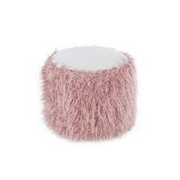 Pouf Kunststoff Rosa Dxh: 45x38 Cm - Rosa, Basics, Kunststoff (45/38/45cm) - Kayoom