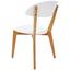 Stuhl Scandi - Braun/Weiß, MODERN, Holz/Holzwerkstoff (47/81/53cm) - Ombra Stuhl Scandi - Braun/Weiß, MODERN, Holz/Holzwerkstoff (47/81/53cm) - Ombra