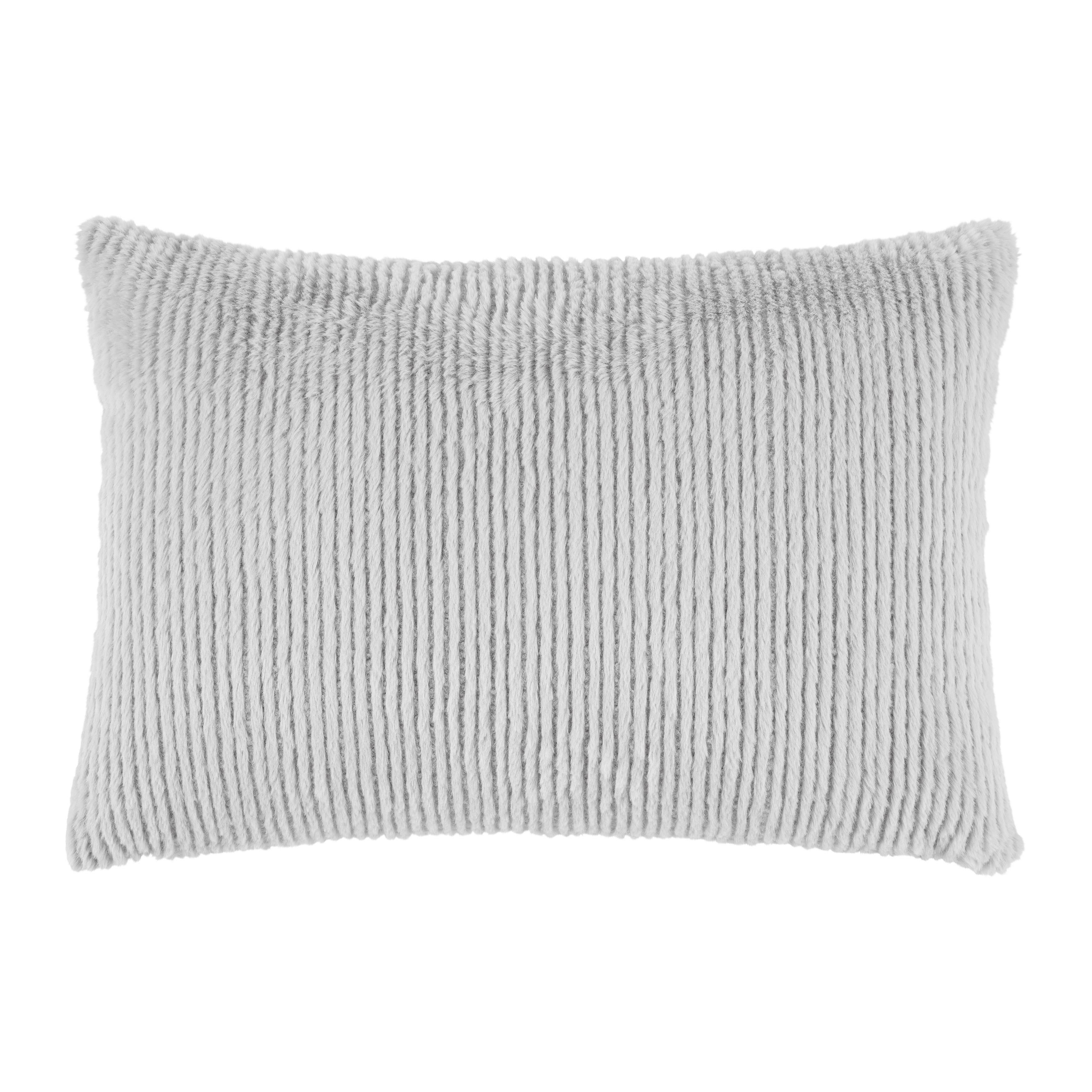 DEKORAČNÍ POLŠTÁŘ MELV - šedá, Romantický / Rustikální, textil (35/50cm) - Mömax