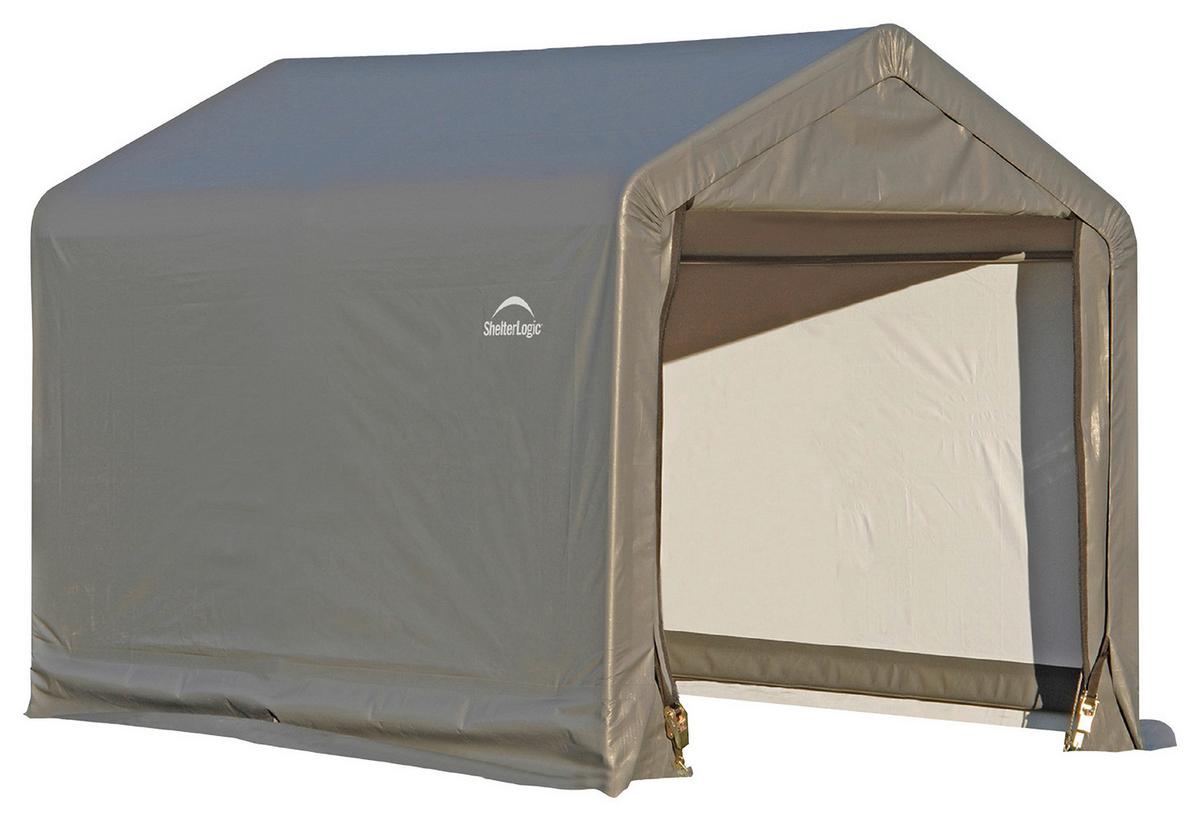 Gerätehaus 180x200x300 cm - Grau, Basics, Kunststoff (180/200/300cm)