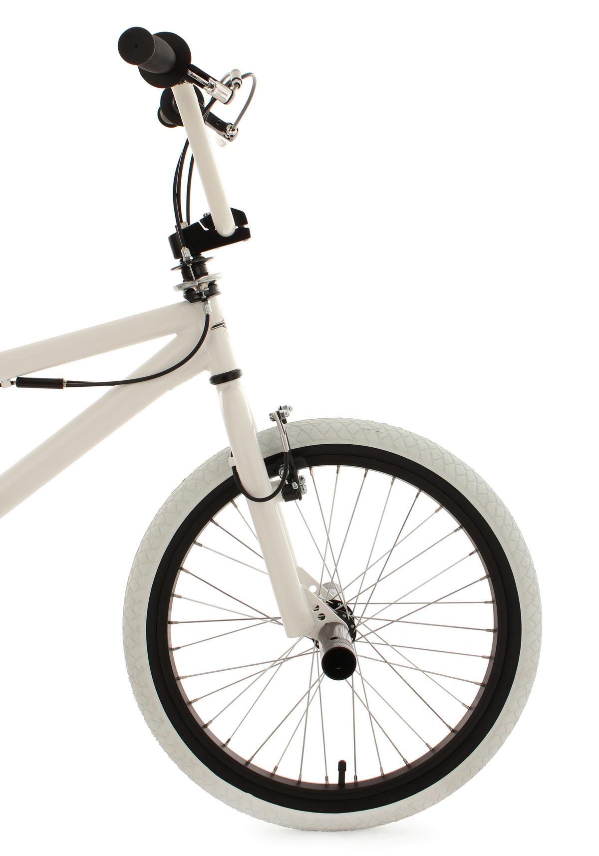 Bmx Freestyle Fatt Ks Cycling, Weiss, 20 Zoll - Weiß, Basics, Metall (25/120/60cm) - KS Cycling