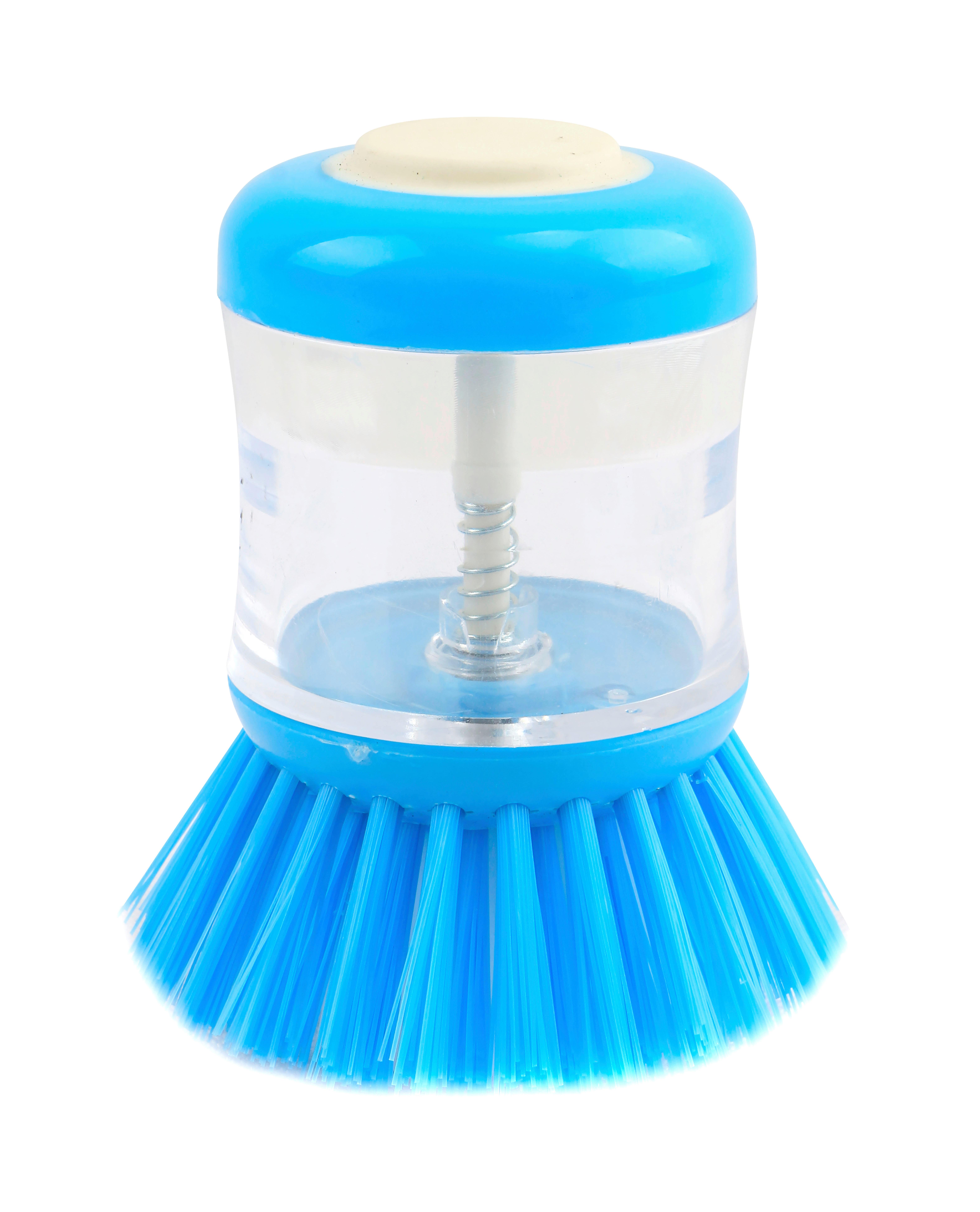 Spülbürste Natela - Blau/Klar, KONVENTIONELL, Kunststoff (7,5/9cm) - Ondega