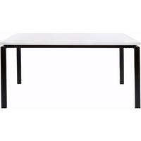 Esstisch Sabine Schwarz/Weiß L: 160cm - Schwarz/Weiß, Design, Holzwerkstoff/Metall (160/90/75cm) - MID.YOU