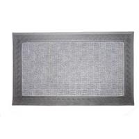 Lábtörlő Kb. 40/60cm - sötétszürke, Konventionell, műanyag (40/60cm) - Ondega