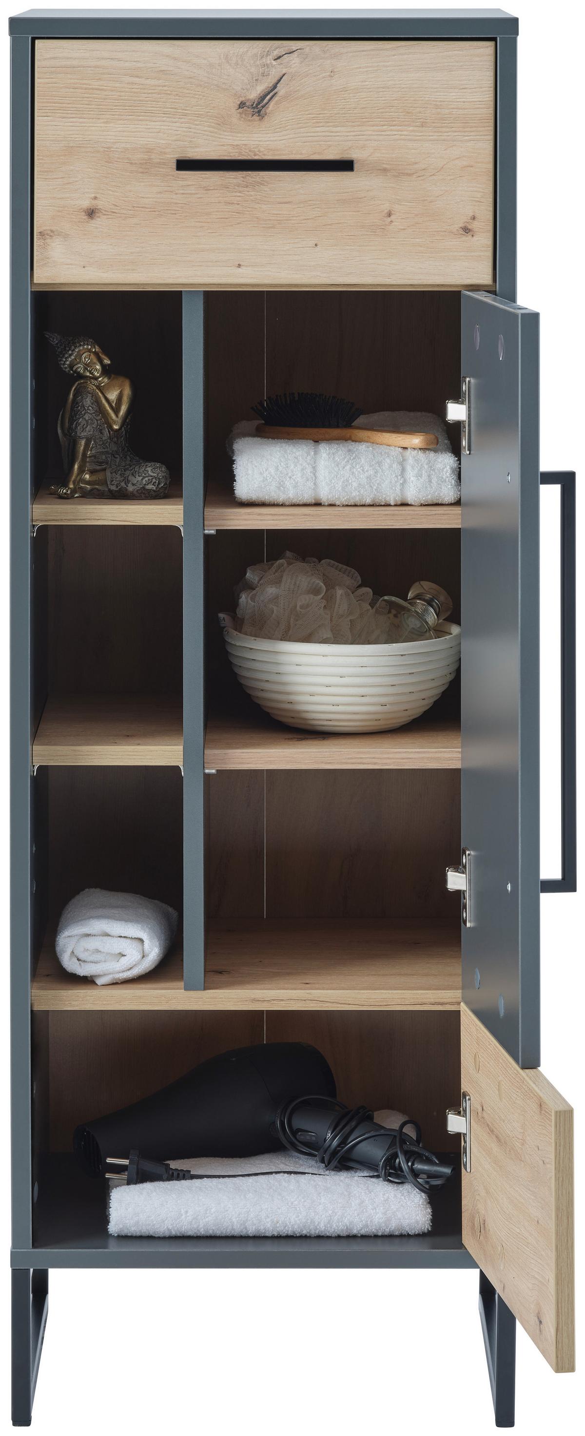Unterschrank Fabio stehend & hängend montierbar - MODERN, Holzwerkstoff (40/102,5/33cm)
