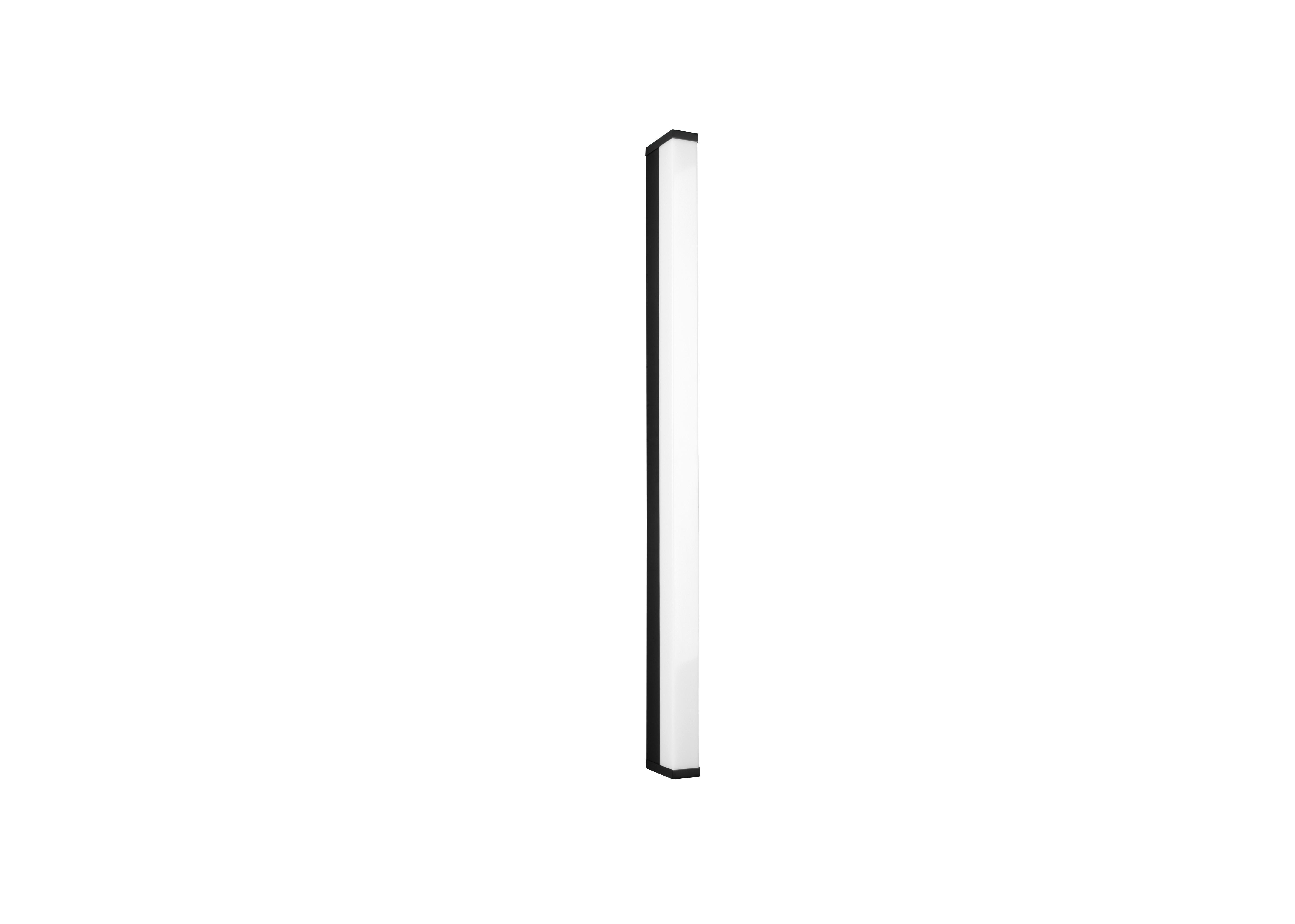 LED-Wandleuchte Fabio, 1-Flammig - Schwarz/Weiß, Basics, Kunststoff/Metall (3,8/80/7,9cm) - Trio Leuchten