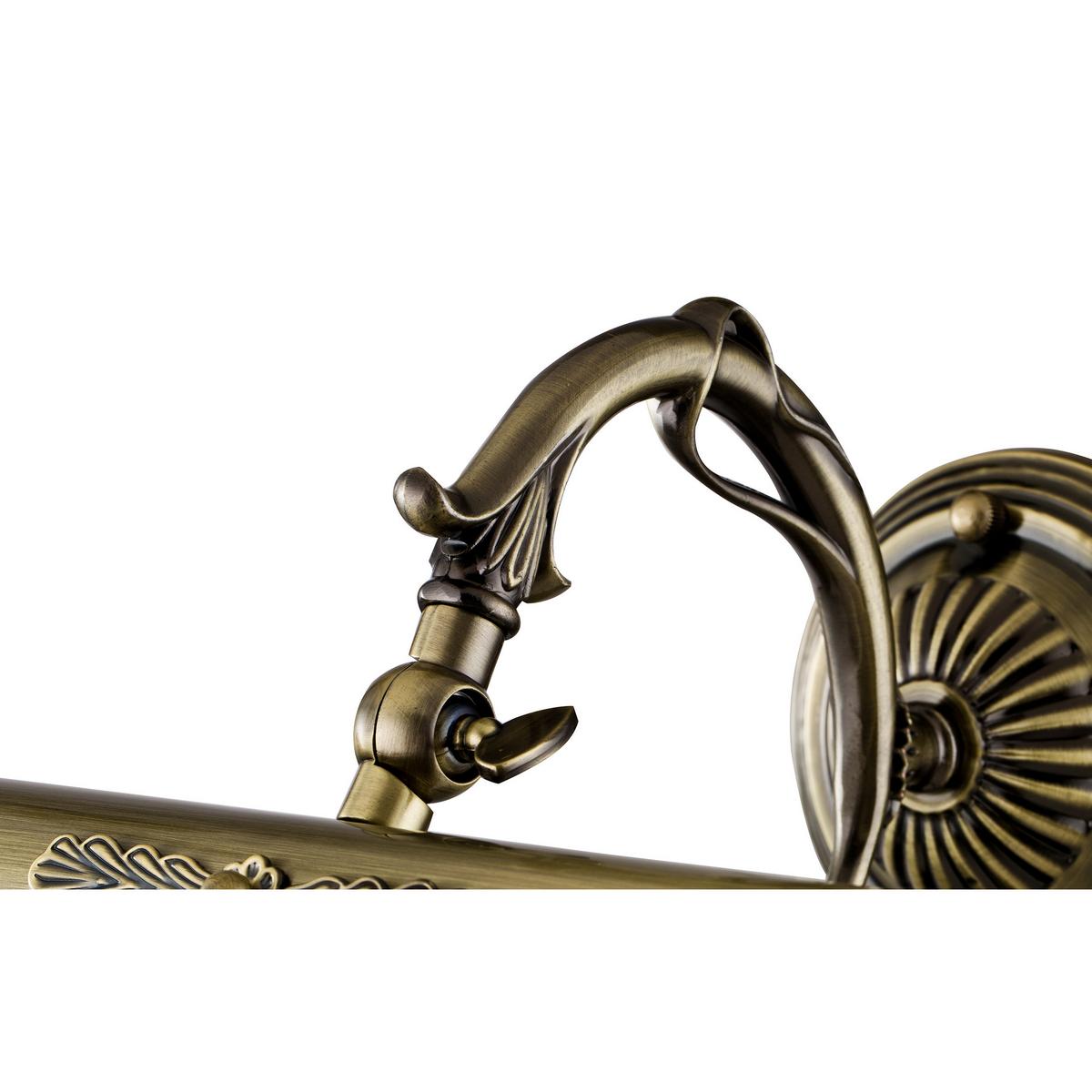 Spiegelleuchte Picasso - Bronzefarben, Trend, Metall (44,5/17,1/20,9cm) - MAYTONI