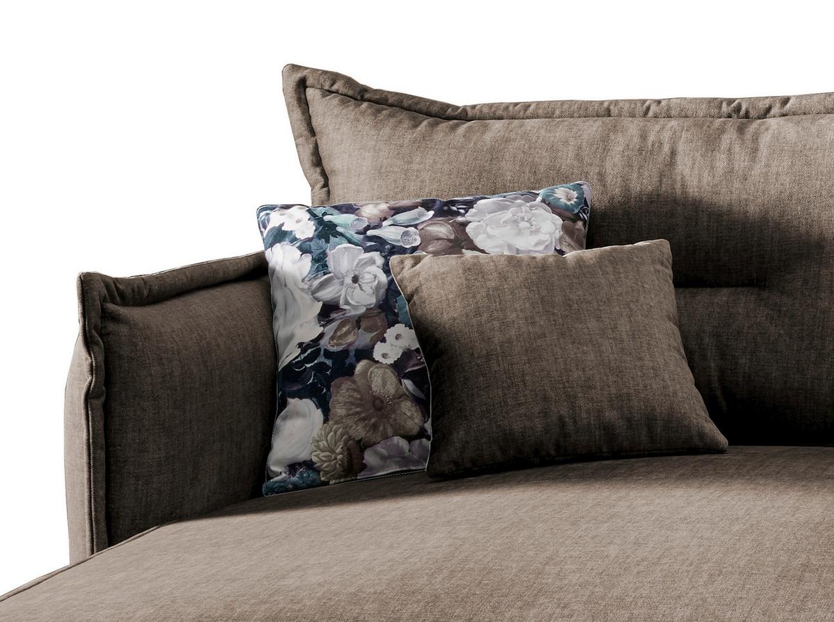 Ecksofa Lava Braun S: 180/255 Cm - Türkis/Schwarz, MODERN, Textil (180/255cm) - Livetastic