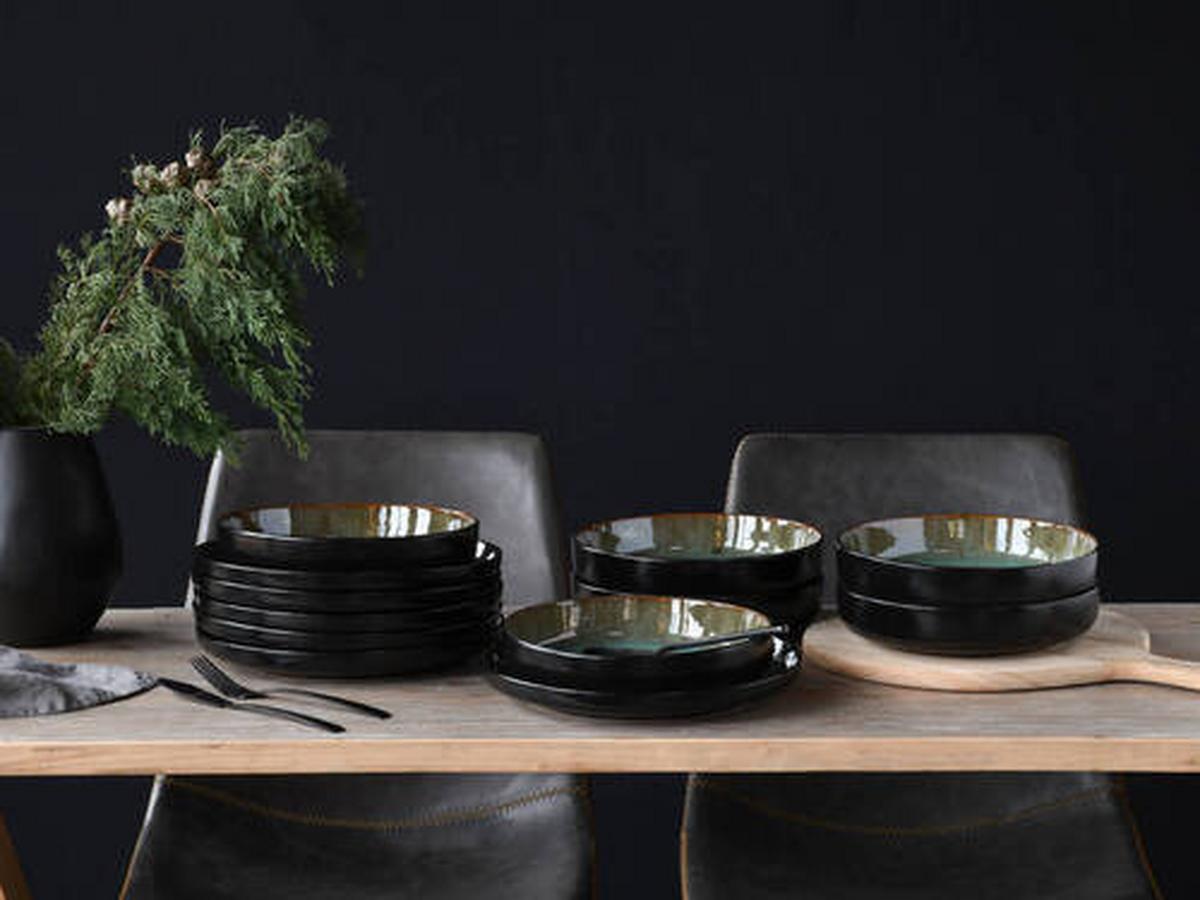 Tafelservice 21556 Nordic Fjord Green - Grün, Trend, Keramik - Creatable