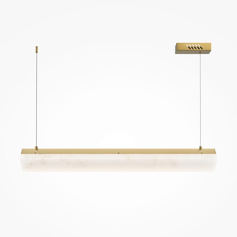 PENDELLEUCHTE PETRA - Messingfarben, MODERN, Metall (100/8,5/96,2cm) - MAYTONI