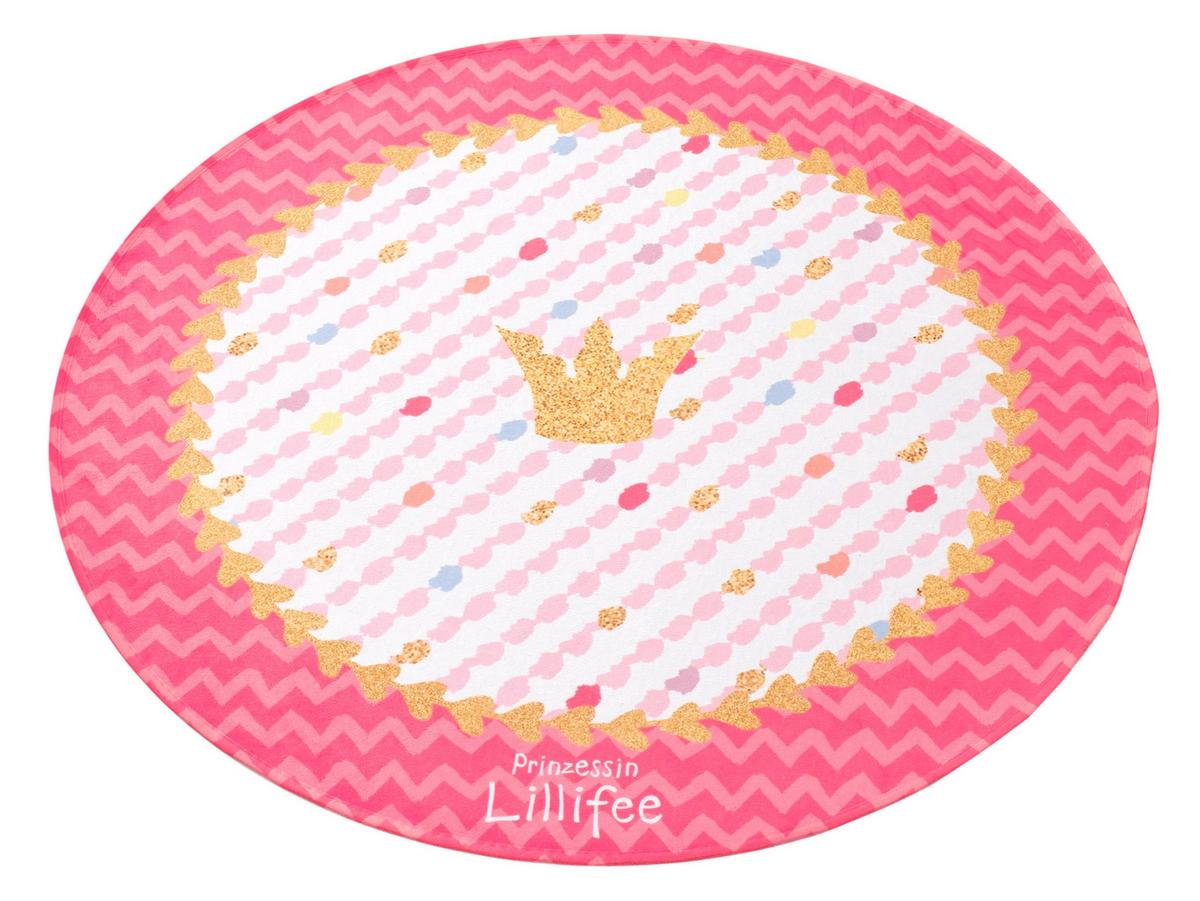 Kinderteppich Li-113 - Rosa/Hellblau, Trend, Textil (100cm)