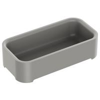 Příborník LIS -EXT- - šedá, Moderní, plast (19,1/9,6/4,8cm) - Mömax