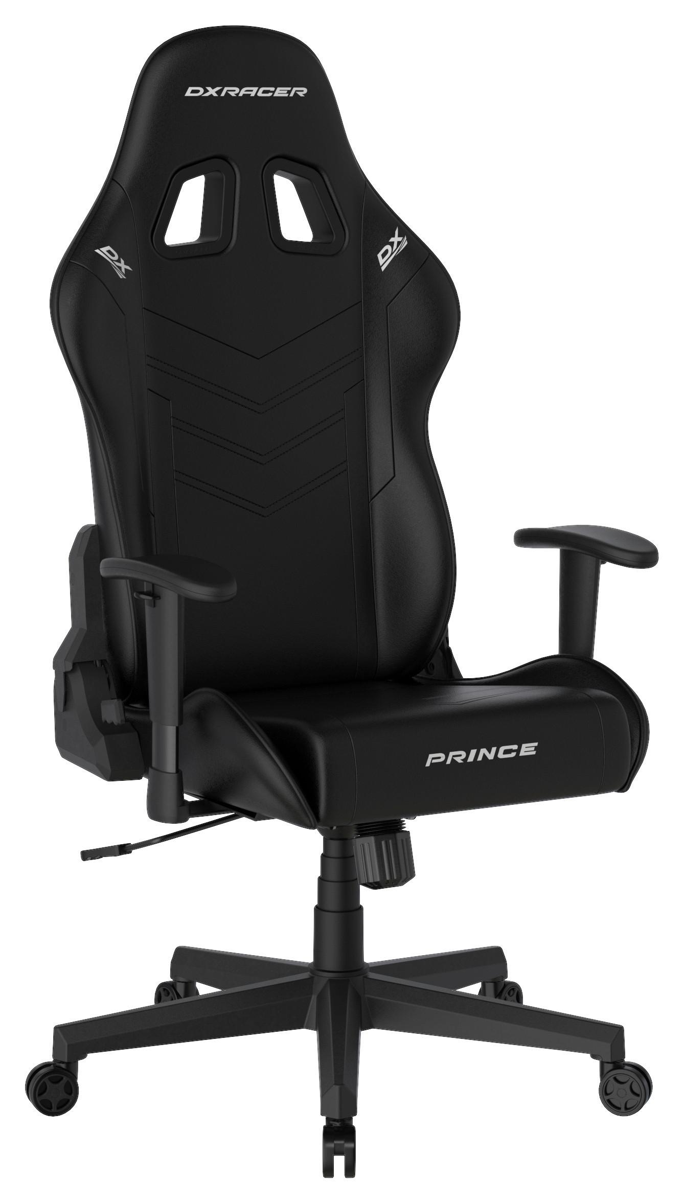 Gamingstuhl Dx Racer Prince L - Schwarz, MODERN, Kunststoff/Textil (67/126/67cm) - Dxracer