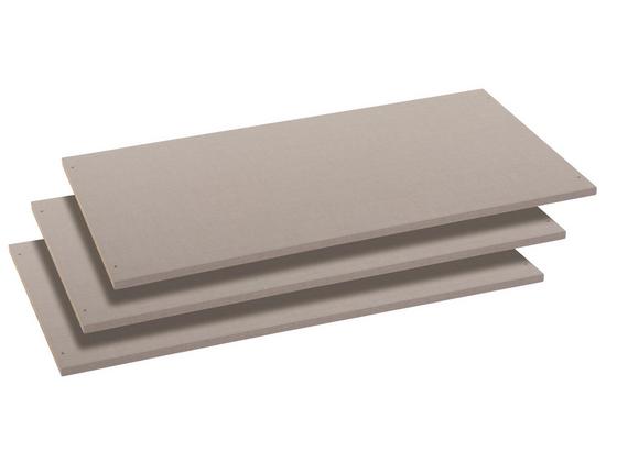 Belső Polc Quadra - szürke (88/1.6/48cm) Belső Polc Quadra - szürke (88/1.6/48cm)