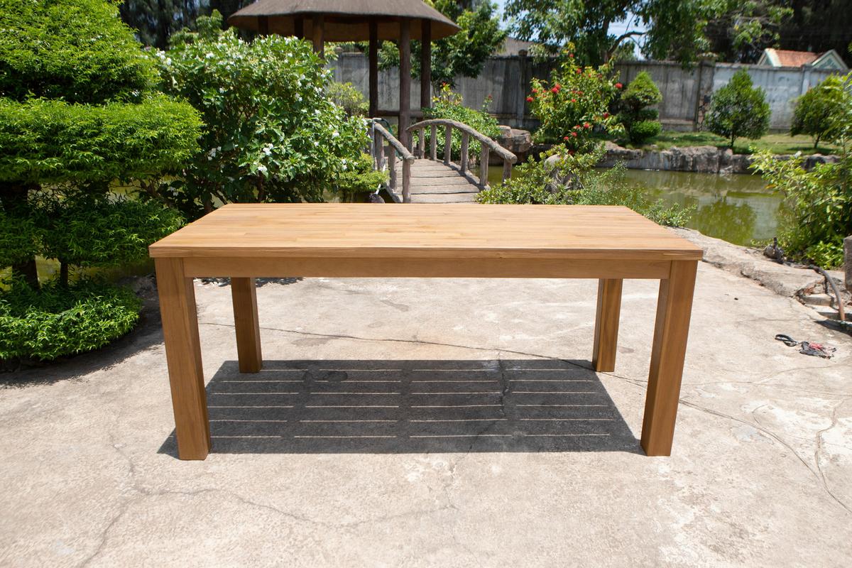 Gartentisch Old Java Akazienholz L: 180 cm - Akaziefarben, Basics, Holz (180/90/78cm) - Acamp