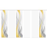 Flächenvorhang 6er Set Carlisle - Gelb/Hellgelb, Design, Textil (60/245cm) - Schmidt W. Gmbh
