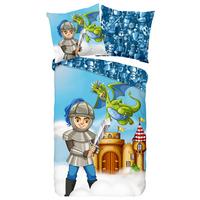 Jugendbettwäsche Knight Multicolor 135x200 cm - Multicolor, Design, Textil (135/200cm)