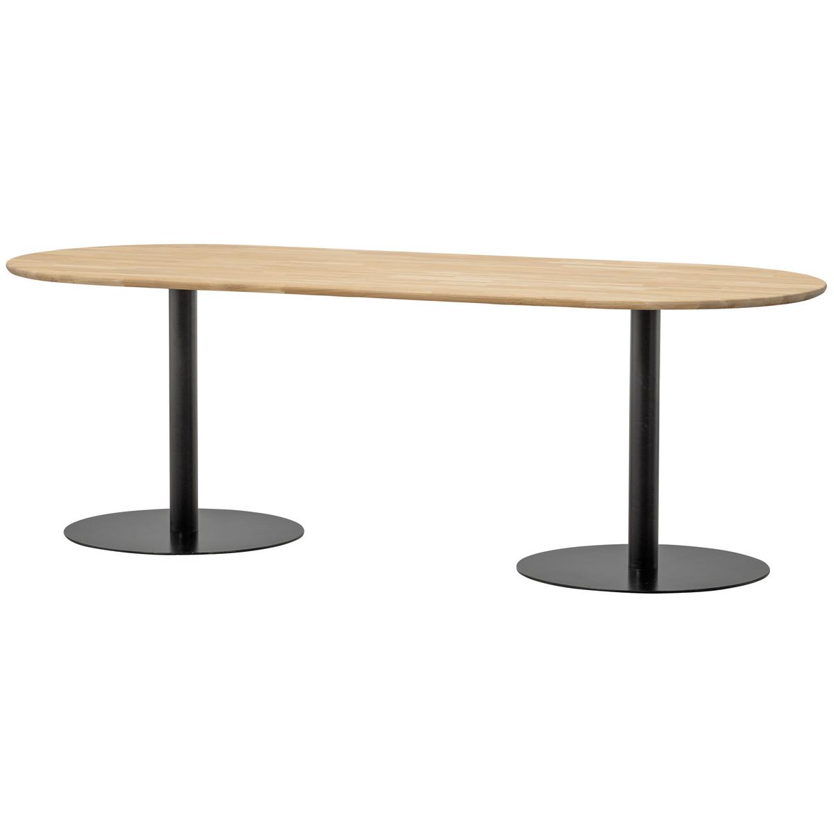 TISCHGESTELL Tablo Schwarz B: 64cm - Schwarz, MODERN, Metall (64/73/64cm) - Livetastic