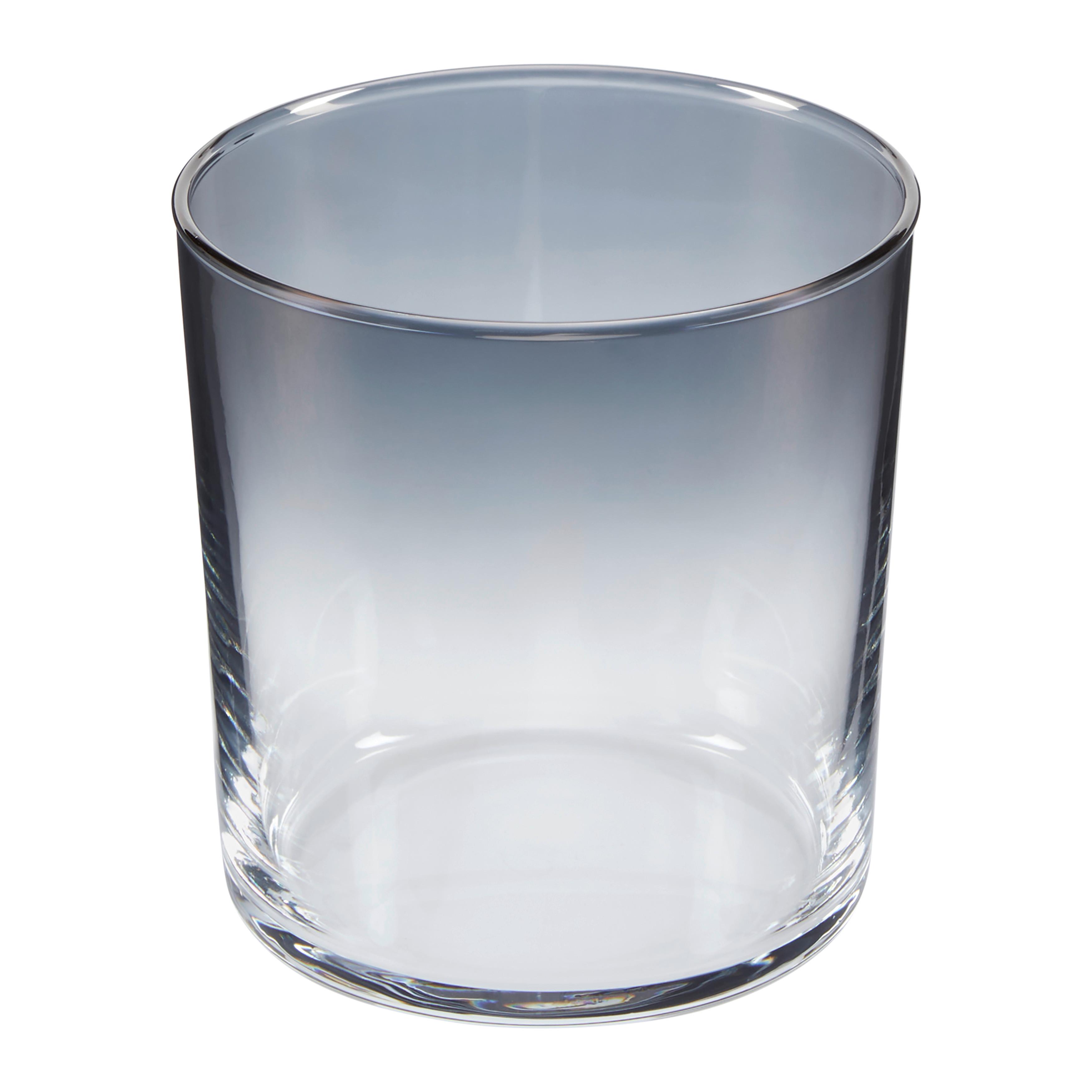 Trinkglas klar/Schwarz Rene ca. 380 ml - Klar/Schwarz, Basics, Glas (380ml) - Luca Bessoni