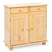 Kommode Echtholz Massiv B 88cm Prmina, Kiefer - Naturfarben, LIFESTYLE, Holz (88/87/43cm) - MID.YOU