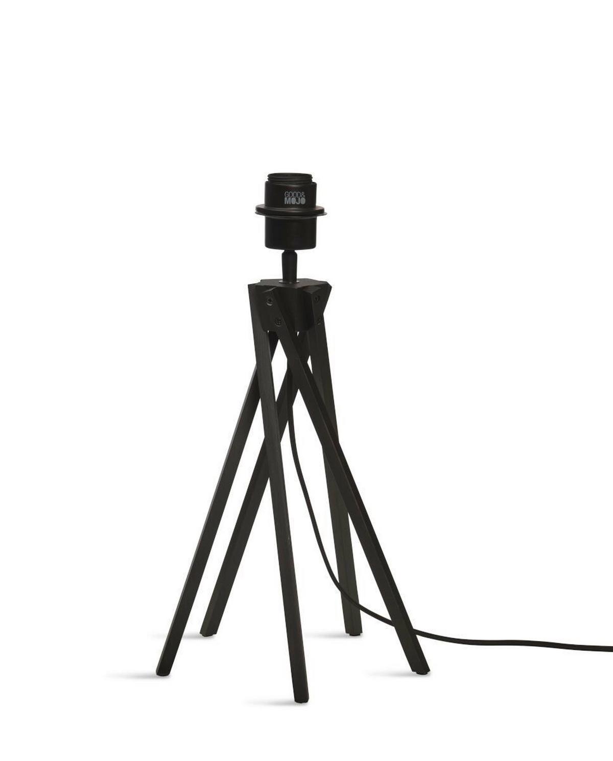 Tischleuchte Java/t/kl/b/3218/b - Schwarz, Trend (32/56/32cm) - Good & Mojo