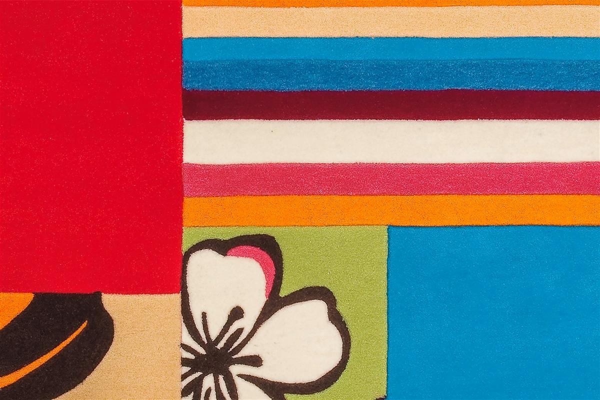 Webteppich Mutlicolor Joy 140x200 cm - Multicolor, Basics, Textil (140/200cm) - Kayoom
