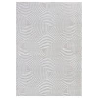 Webteppich Sahara - Silberfarben, Design, Textil (80/150cm) - Novel