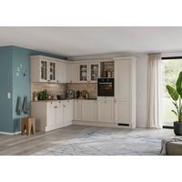 Küchenblock Ip 4250 - Hellgrau/Braun, ROMANTIK / LANDHAUS, Holzwerkstoff (215/276,6cm) - Impuls