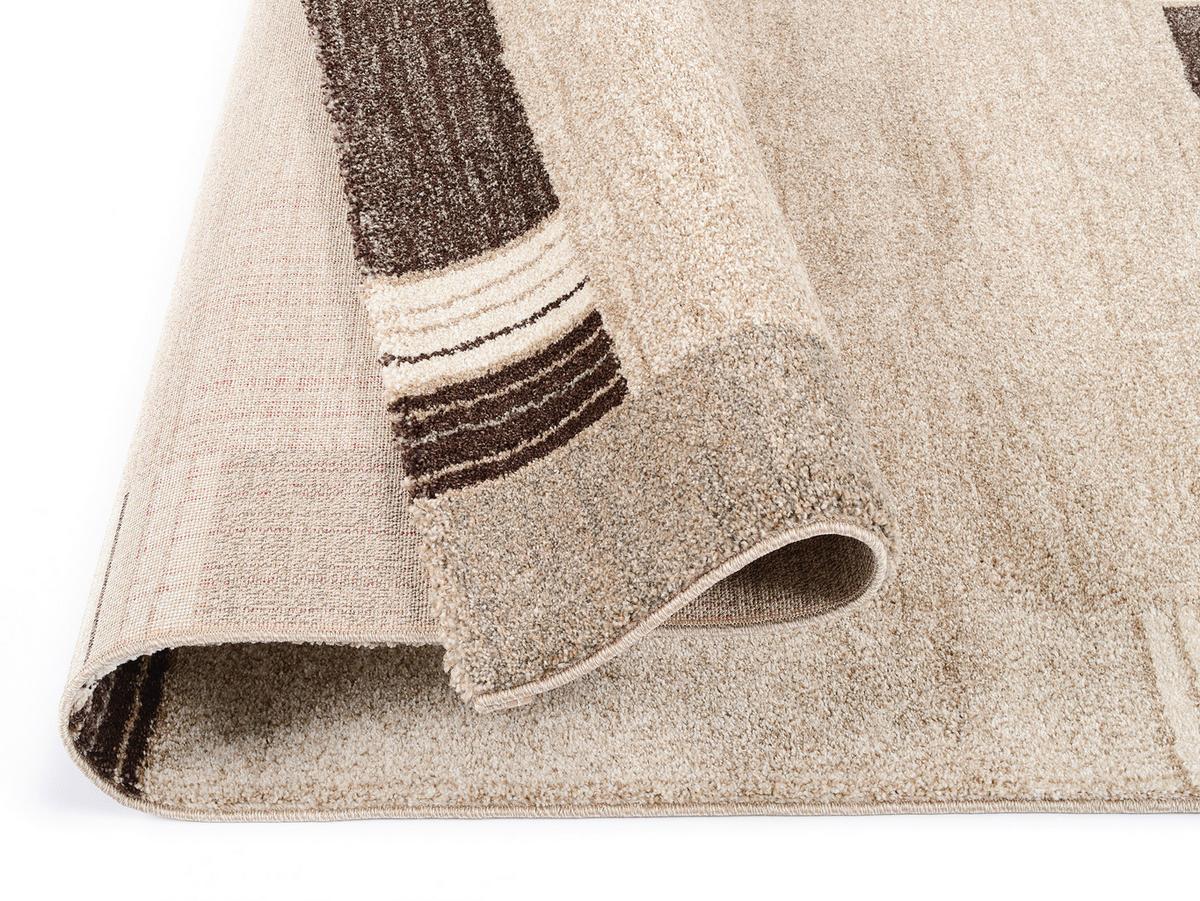 Webteppich Palazzo Lobo Braun/Beige 160x230 cm - Beige/Braun, KONVENTIONELL, Textil (160/230cm) - Novel