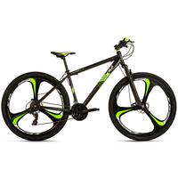 Mountainbike 410m - Schwarz, MODERN, Metall (25/140/60cm)