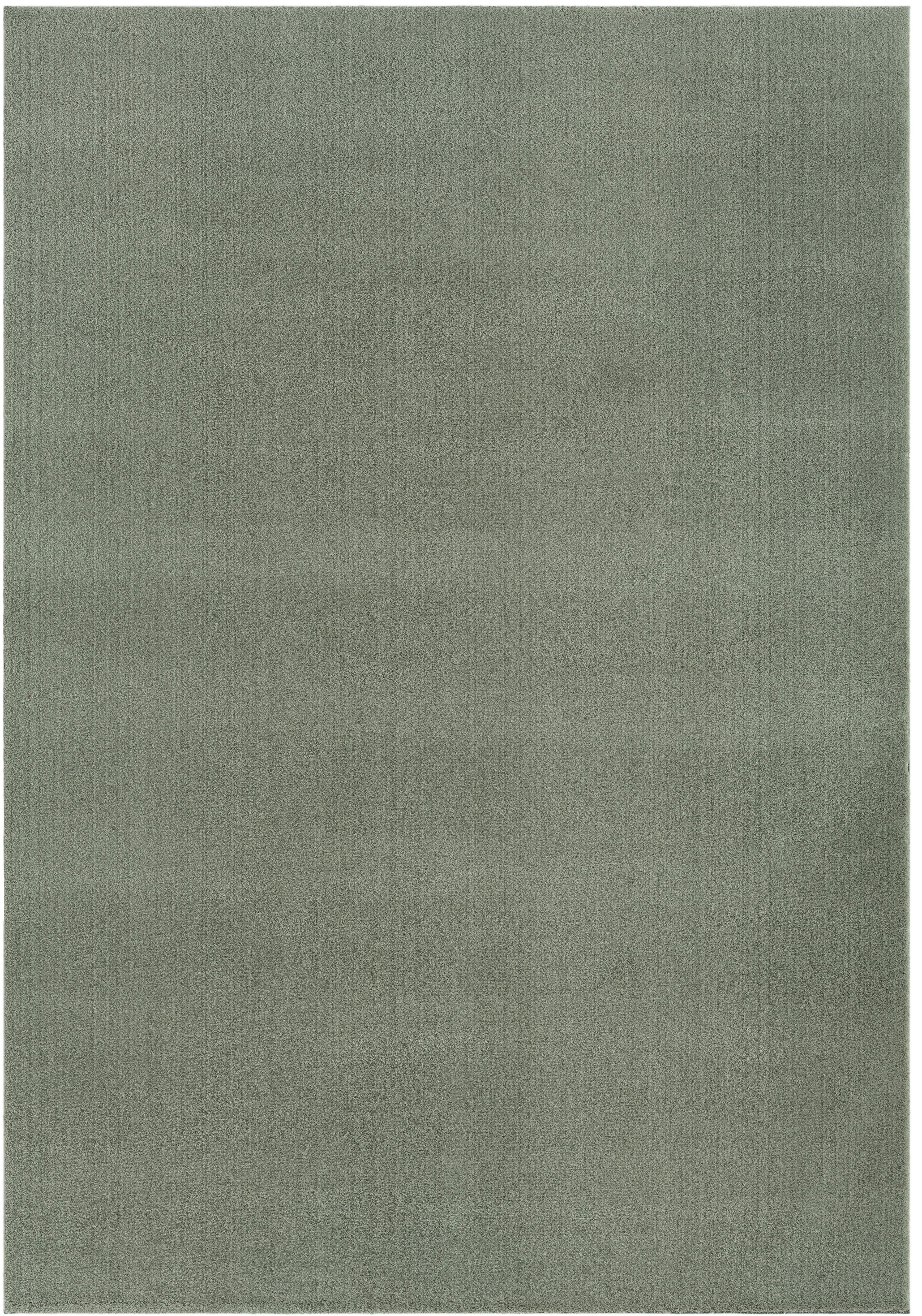 Fellteppich MELISANDER aus Polyester in Grün