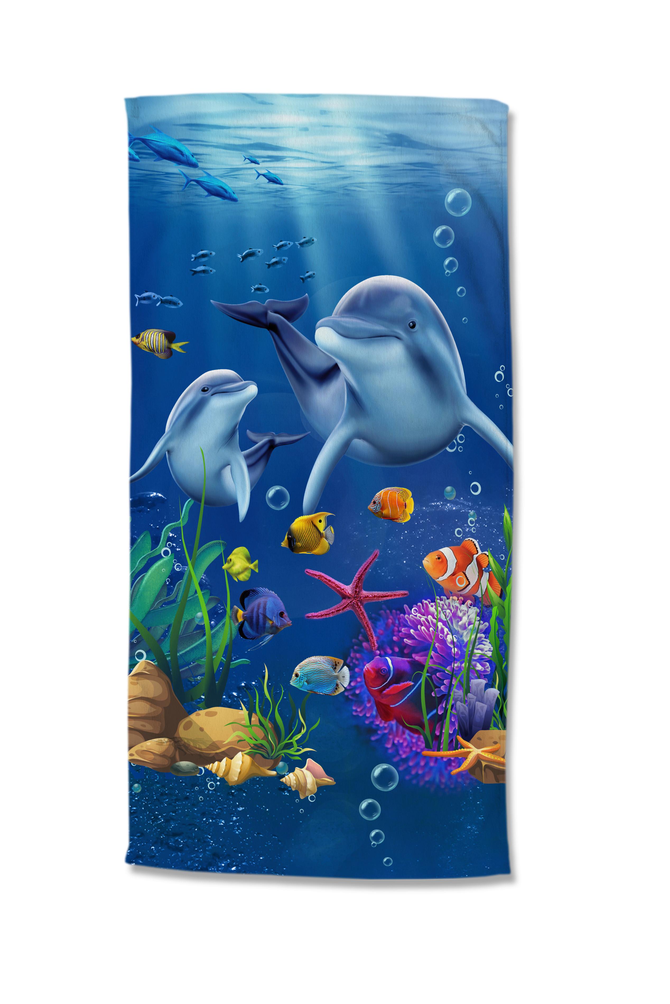 STRANDTUCH MARE - Blau, Trend, Textil (75/150cm)