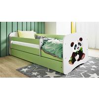 Kinder-/Juniorbett Babydreams inkl. Matratze 80x160 - Birkefarben/Weiß, MODERN, Holz/Holzwerkstoff (80/160cm) - MID.YOU