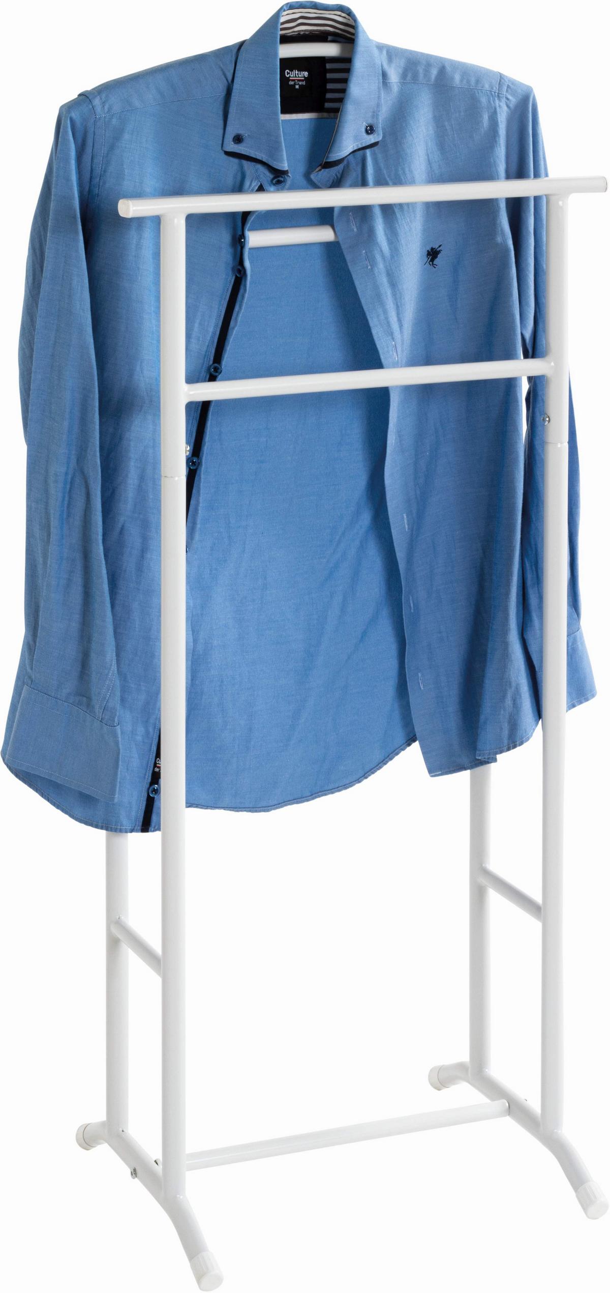 NĚMÝ SLUHA BJÖRN - bílá, Basics, kov (46/107/36cm)