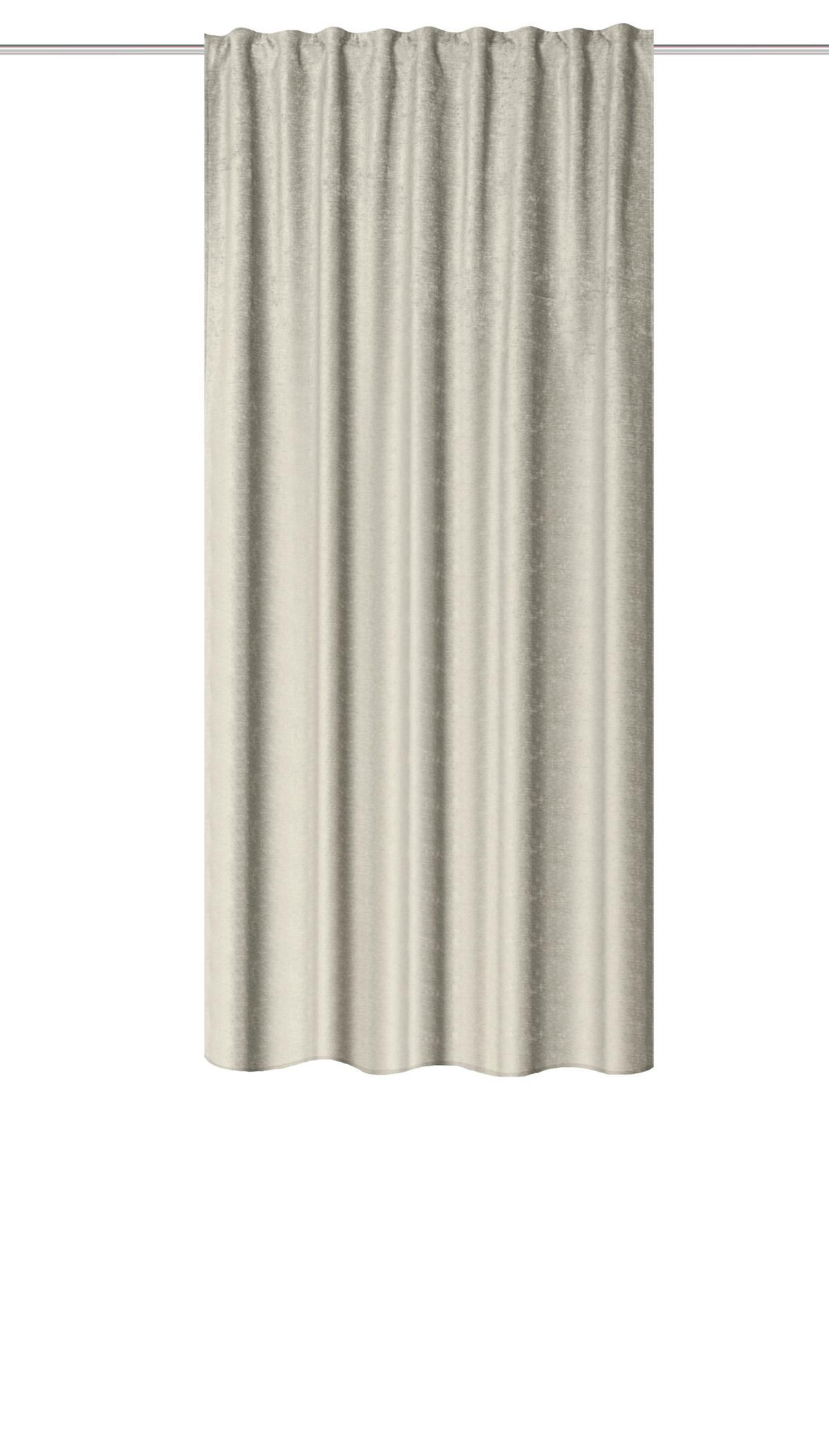 Fertigvorhang Thermo - Naturfarben, Basics, Textil (135/175cm)