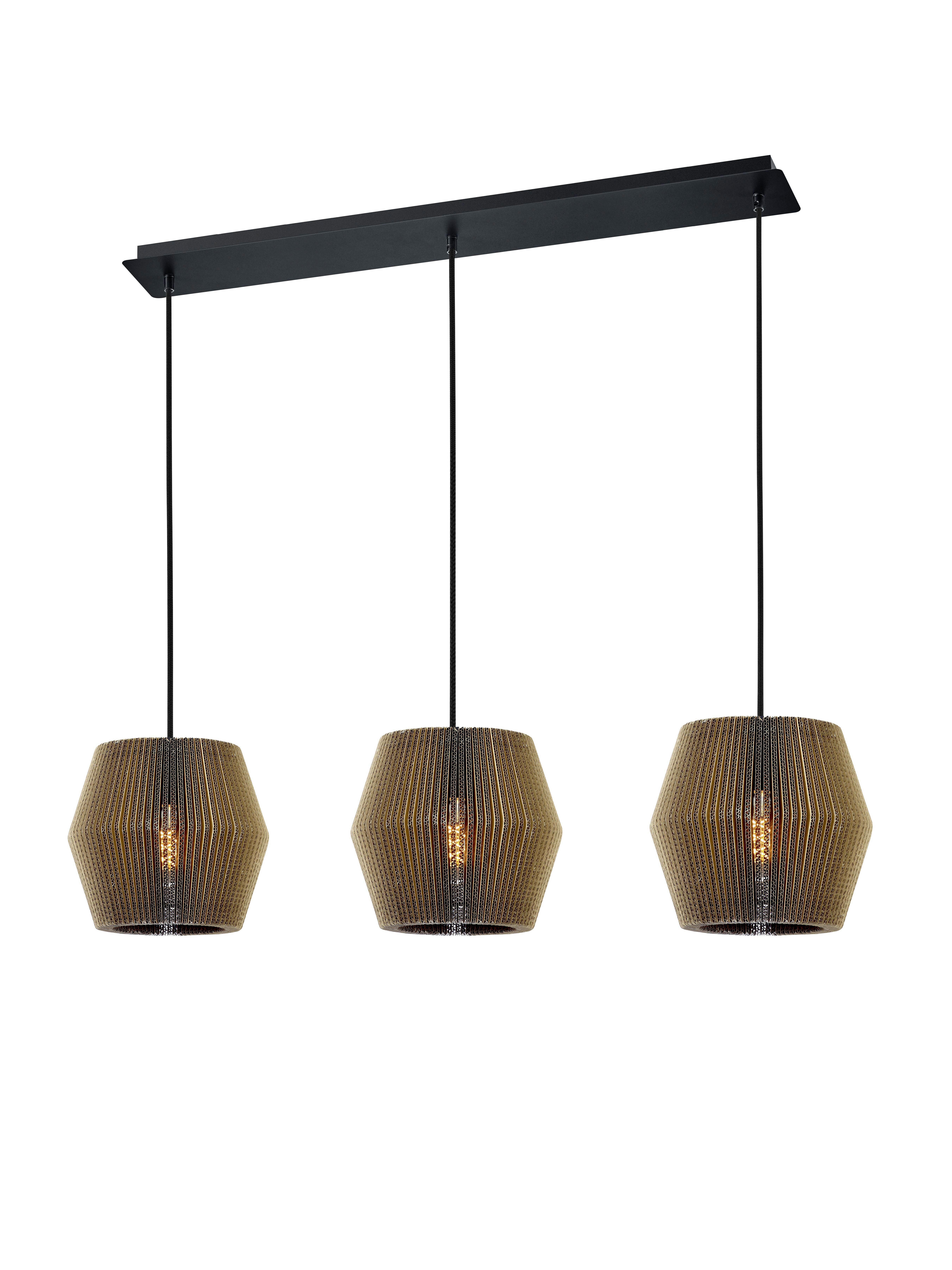 Hängeleuchte 20600/3-20 - Naturfarben, Design, Karton (100/10/150cm) - Hell