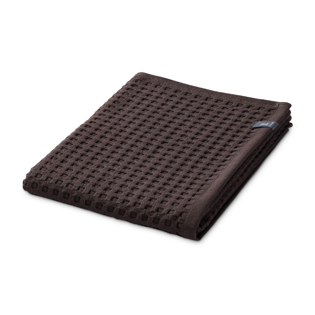 Handtuch Piquee Baumwolle 350 G/M2 Graphitfarben 50x100 cm - Graphitfarben, Basics, Textil (50/100cm) - Moeve