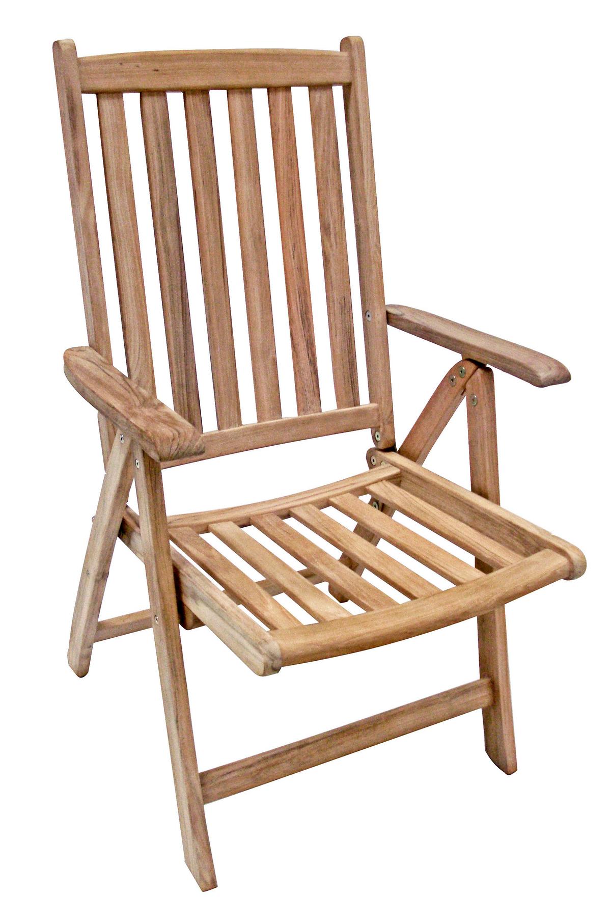 Gartenmöbel Set 3-tlg. Solo Teakholz - Teakfarben, Basics, Holz (62/103,5/61cm) - Gardenson