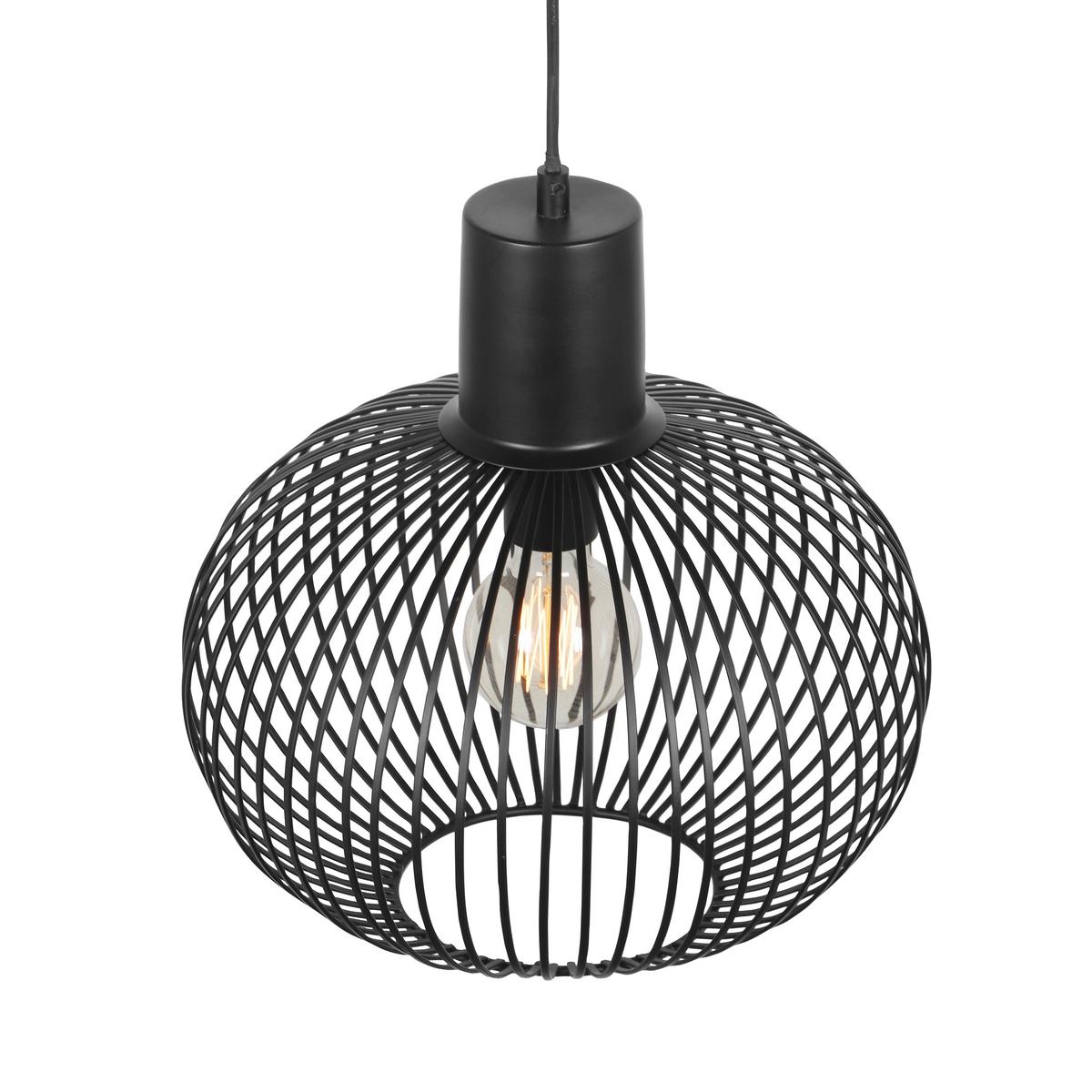 Pendelleuchte 365790132 Gila - Schwarz, Design, Metall (33/150cm) - Trio Leuchten