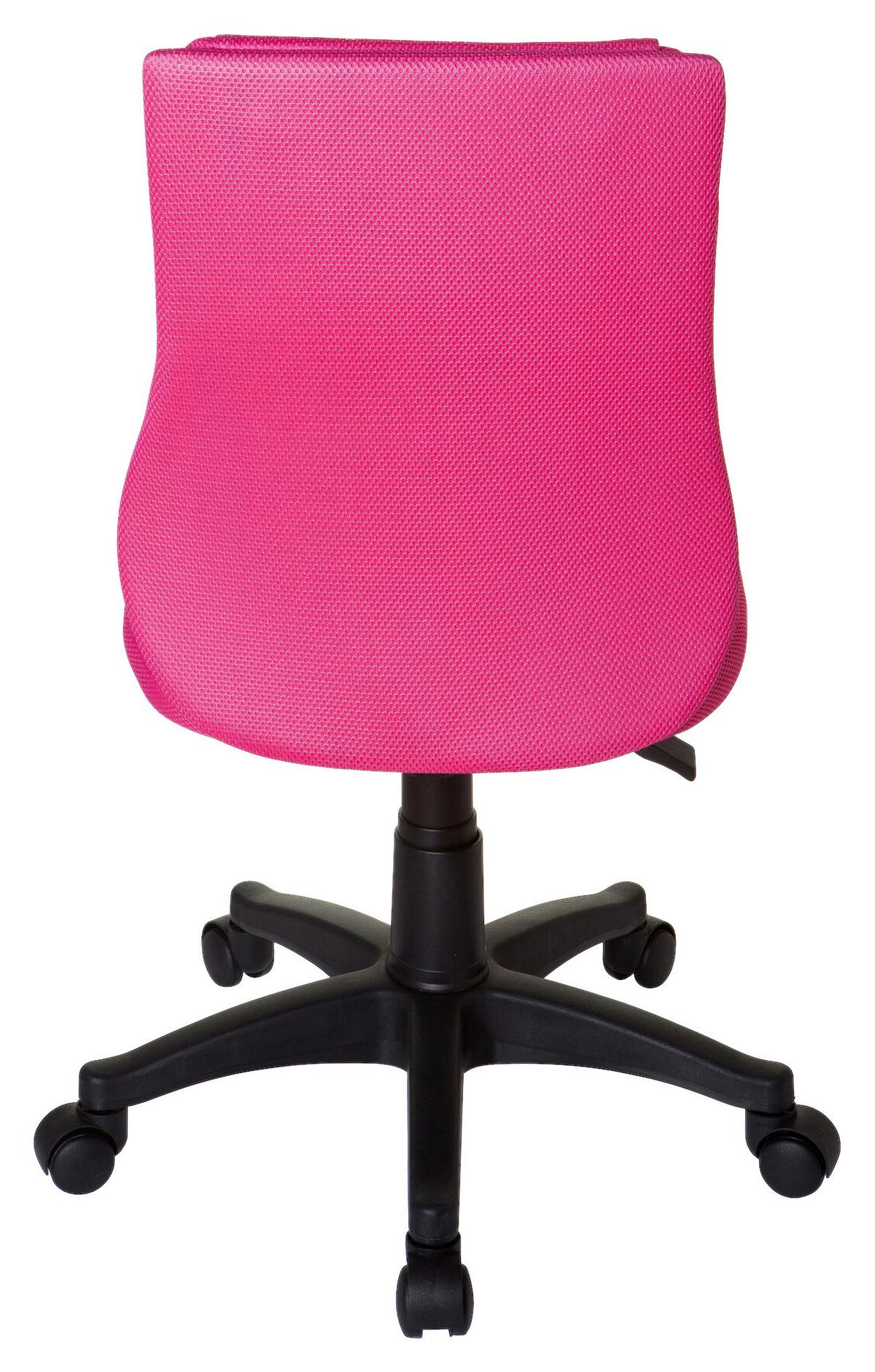Jugenddrehstuhl Kiddy Base Pink - Pink, Basics, Kunststoff (46/84-94/40cm) - MID.YOU