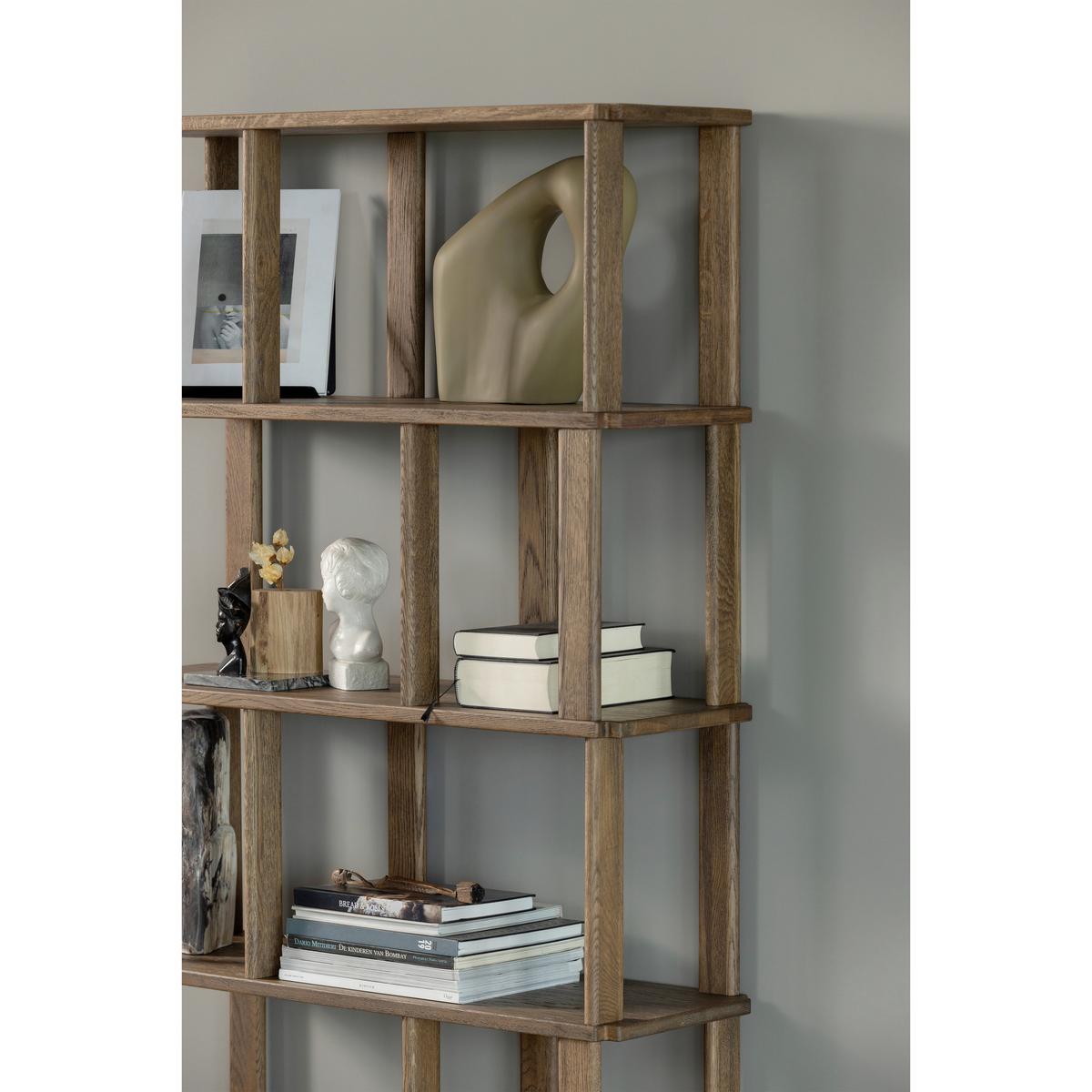 Regal Riss Naturfarben B: 90 Cm - Naturfarben, Design, Holz (90/186/30cm) - Livetastic