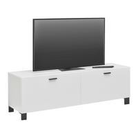 KOMODA POD TELEVIZI LUGO - černá, Moderní, kompozitní dřevo/plast (135/43,2/36cm) - Mömax