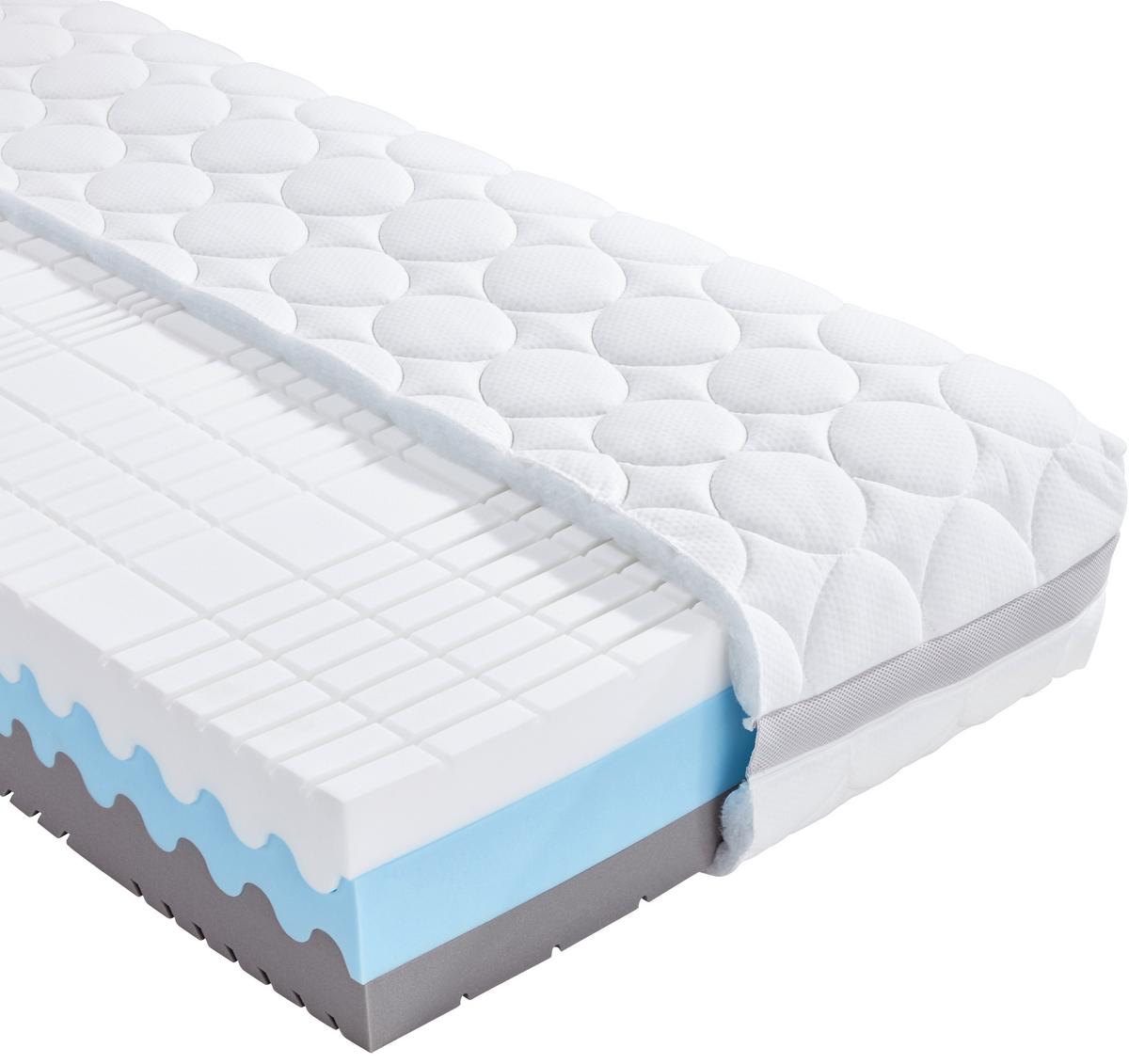 Matrace Silvy Deluxe 80x200cm, H3/ H4 - bílá, textil (80/200cm) - Primatex